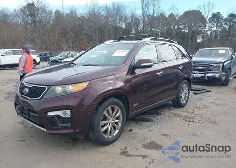 2012 Kia Sorento Sx V6 z USA, uszkodzony, nr VIN 5XYKWDA25CG207299